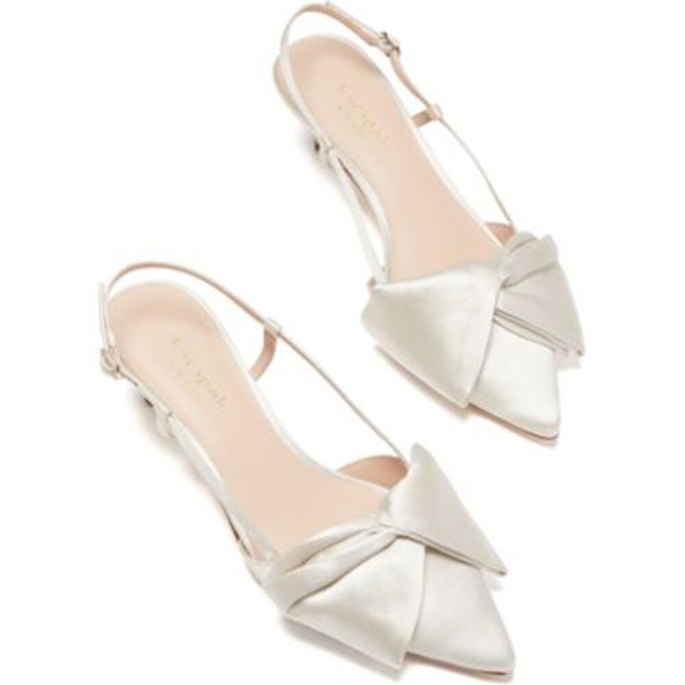 Kate Spade New York Marseille Dress Pumps Ivory Women's Size 7 B New in Box